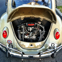 Restored German ’67 Beetle Oil Bath Air Cleaners - Thumbnail 3