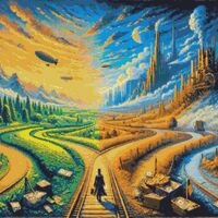 Decision Cross Stitch - Thumbnail 1