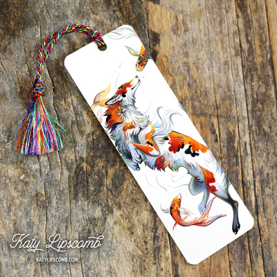 Koi fox - bookmark