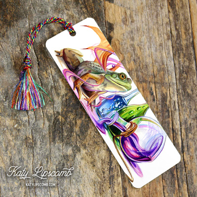 Potion frog - bookmark