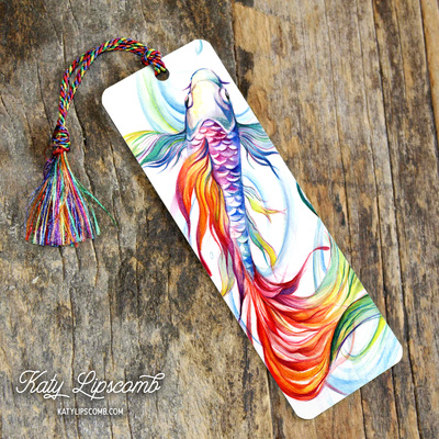 Rainbow koi ii - bookmark
