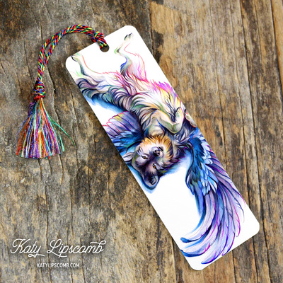 Winged Wolf - Bookmark