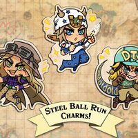 Steel Ball Run Charms! - Thumbnail 1