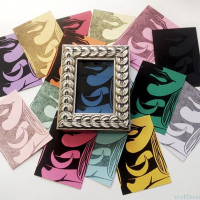 Crescent moon necklace - artist card - Thumbnail 4