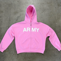 "ARMY" ZIP UP HOODIE - Thumbnail 5