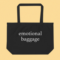 EMOTIONAL BAGGAGE TOTE BAG - Thumbnail 2
