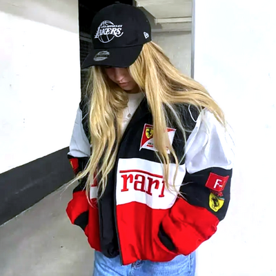 Ferrari  colorblock f1 jacket