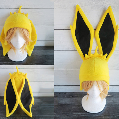 Jolteon fleece hat