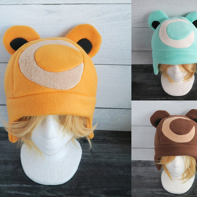 Teddiursa fleece hat