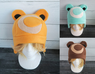 Teddiursa fleece hat