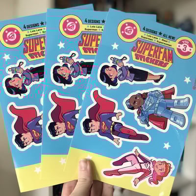 Superfam stickers vol. 3 - the grown ups