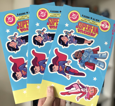 SuperFam Stickers Vol. 3 - The Grown Ups
