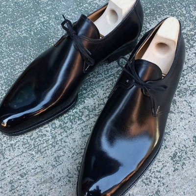 Best outfit oxford formal black leather dress lace up shoes - Thumbnail 1