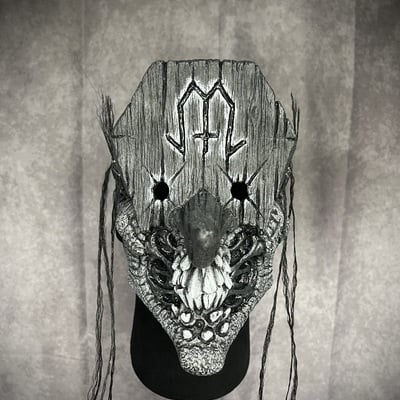 Autumn fool latex half mask - Thumbnail 2