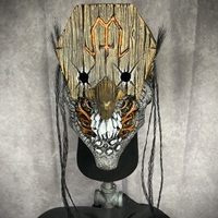 Autumn Fool Latex Half Mask - Thumbnail 2