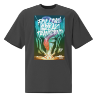 Follow Break Transcend Oversized faded t-shirt - Thumbnail 1