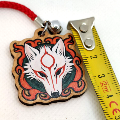 Okami - wooden charms