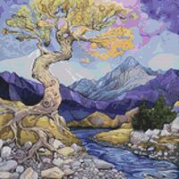 Tree By The River Cross Stitch Pattern - Thumbnail 1