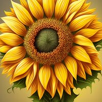 Sunflower Cross Stitch Pattern - Thumbnail 2