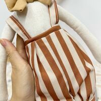 Vintage Bunny Doll Plush Toy - Thumbnail 5