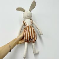 Vintage Bunny Doll Plush Toy - Thumbnail 1