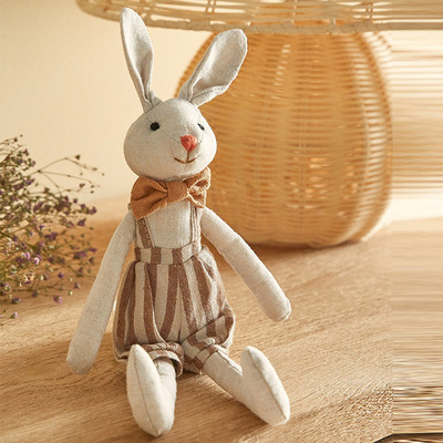 Vintage bunny doll plush toy