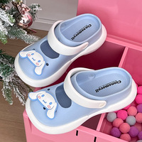 Kawaii Cartoon Kuromi Clogs Slippers - Thumbnail 3