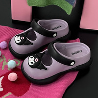 Kawaii Cartoon Kuromi Clogs Slippers - Thumbnail 4
