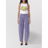 GANNI RIB HEART GRAPHIC TANK TOP - Thumbnail 1