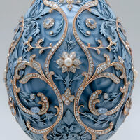 Stunning Egg Cross Stitch Pattern - Thumbnail 2