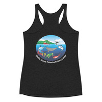 Women's Racerback Tank, Science is Cool, PIFSC artwork on back - Thumbnail 1
