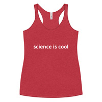 Women's Racerback Tank, Science is Cool, PIFSC artwork on back - Thumbnail 10