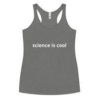Women's Racerback Tank, Science is Cool, PIFSC artwork on back - Thumbnail 16