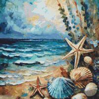Shells Cross Stitch Pattern - Thumbnail 1