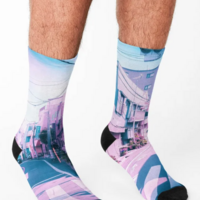 TOKYO SUMMER TIME SOCKS - Thumbnail 1