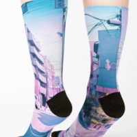 TOKYO SUMMER TIME SOCKS - Thumbnail 2