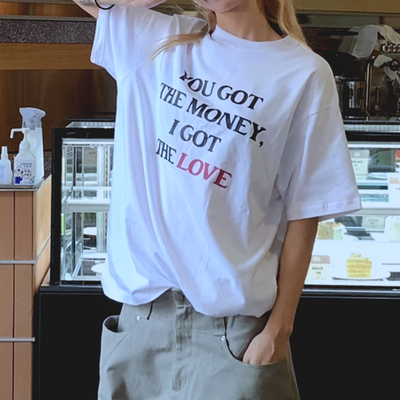 Free shipping-you got the money i got the love tee - Thumbnail 2