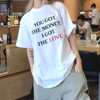 Free Shipping-YOU GOT THE MONEY I GOT THE LOVE TEE - Thumbnail 2