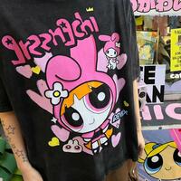 Power Puff Girls Melody Printed Tee - Thumbnail 3