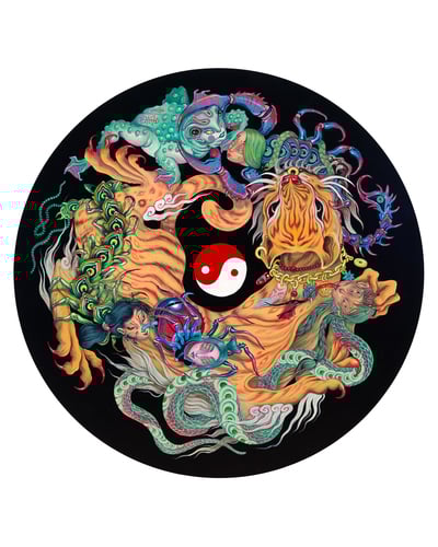 "5 Poisons" by Lauren YS & Makoto Chi (hand embellished)