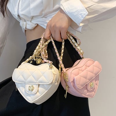 New fashion chain shoulder bag versatile crossbody love bag