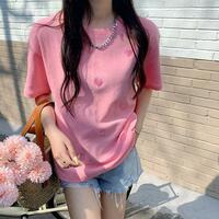 Love Heart Embroidery Tee - Thumbnail 4