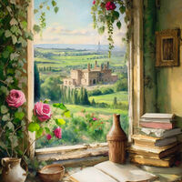 Picture Window Cross Stitch Pattern - Thumbnail 2