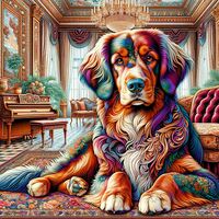 Pet Dog Cross Stitch Pattern - Thumbnail 2