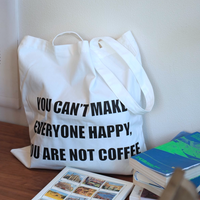 YOU CAN'T MAKE EVERYONE HAPPY TOTE BAG - Thumbnail 1