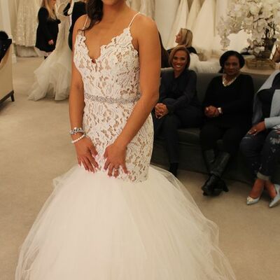 Lace african girls wedding dress mermaid bridal dresses 