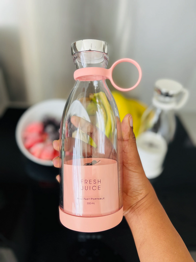 Portable Blender Bottle - Pink 