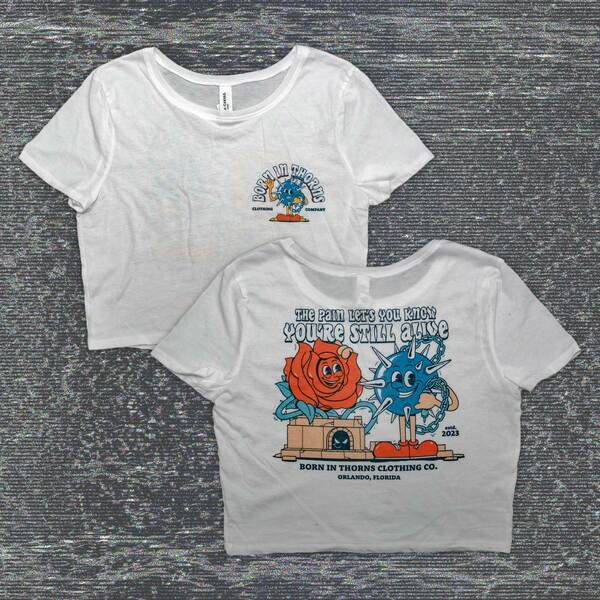 THE PAIN LETS YOU KNOW YOU'RE STILL ALIVE CROP