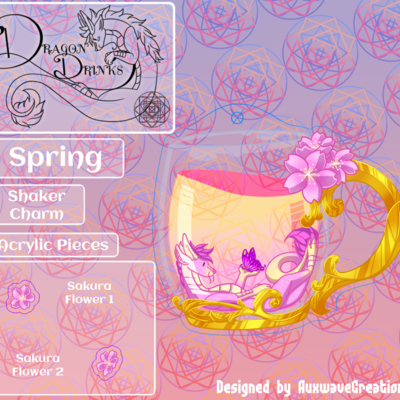 Shaker dragon drinks: spring