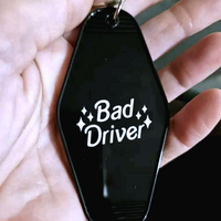 Free Shipping-"BAD DRIVER" KEYCHAIN  - Thumbnail 1